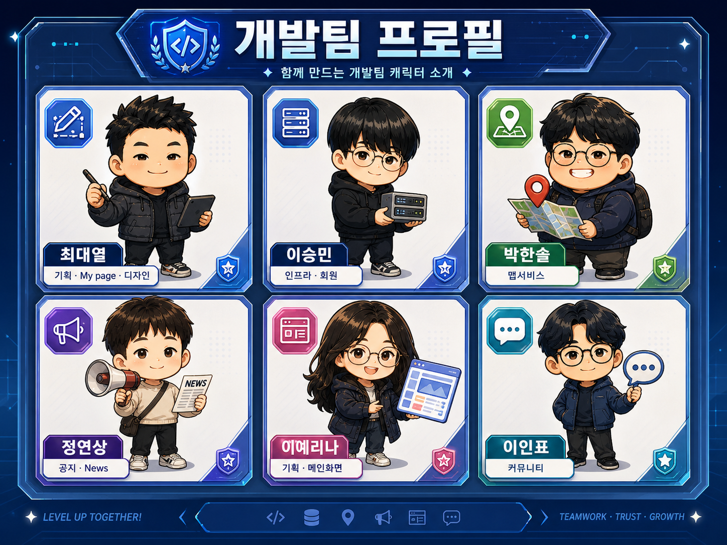 개발팀 프로필